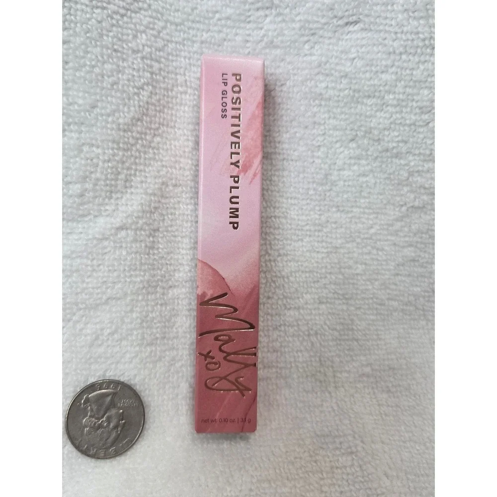Mally Beauty Positively Plump Lip Gloss in the shade Mega Maple. Brand New